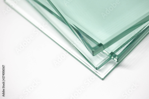 Glass from the factory Types used for buildings and homes