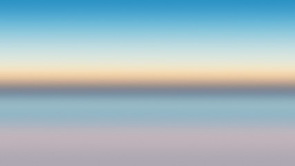 Ocean background horizon abstract blue, backdrop reflection.
