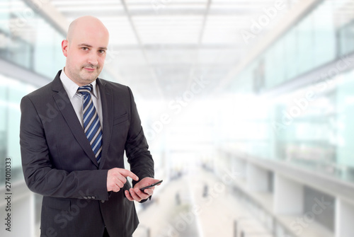 businessman on the phone