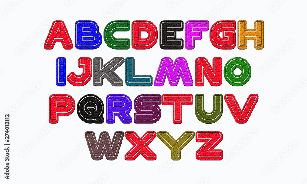 alphabet letters designs for kids