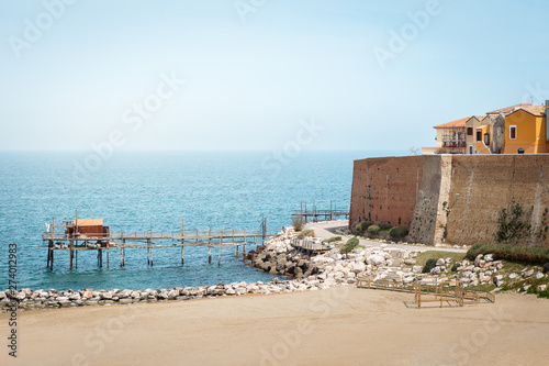 Trabucco and fortification in Termoli