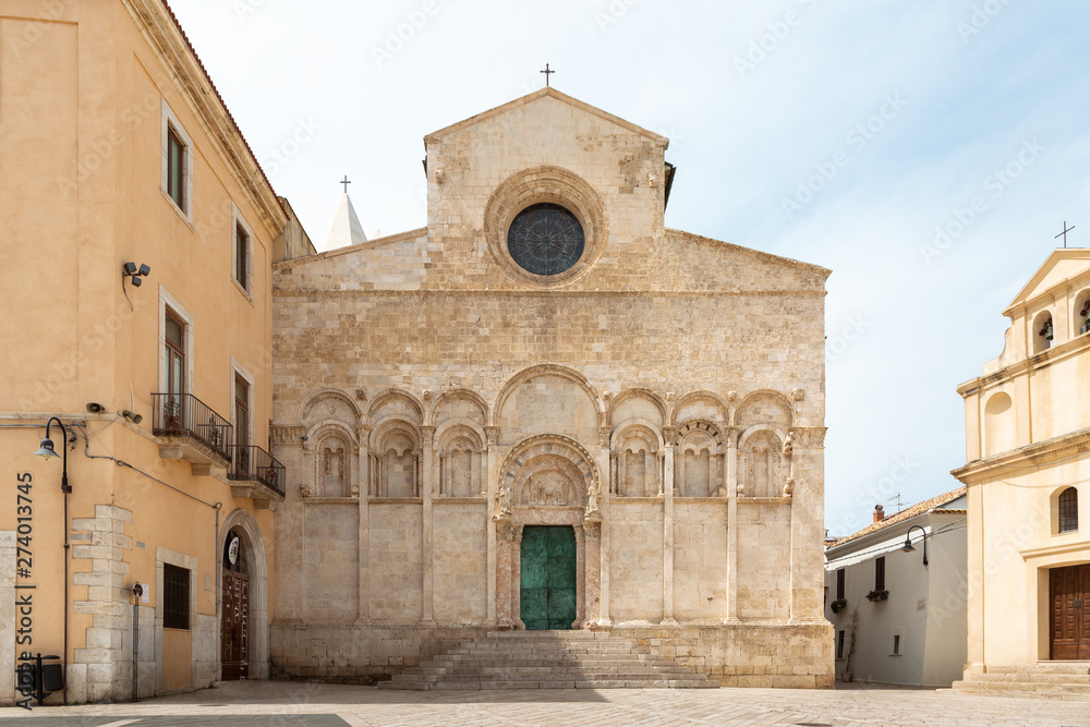 Romanesque Cathedral in Termoli, Italy