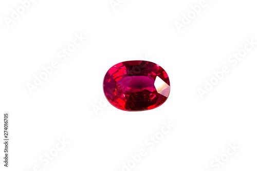 Quadro em tela burma ruby 2 carat size