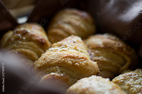 croissants de hojaldre
