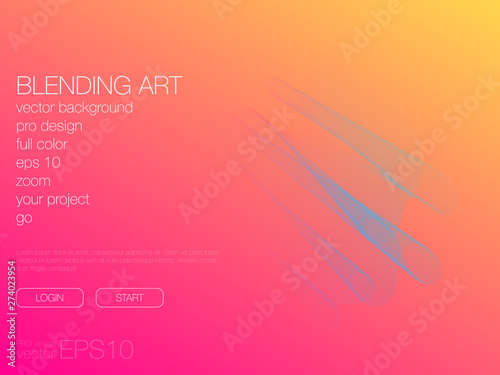 Abstract blend background. Template for web site