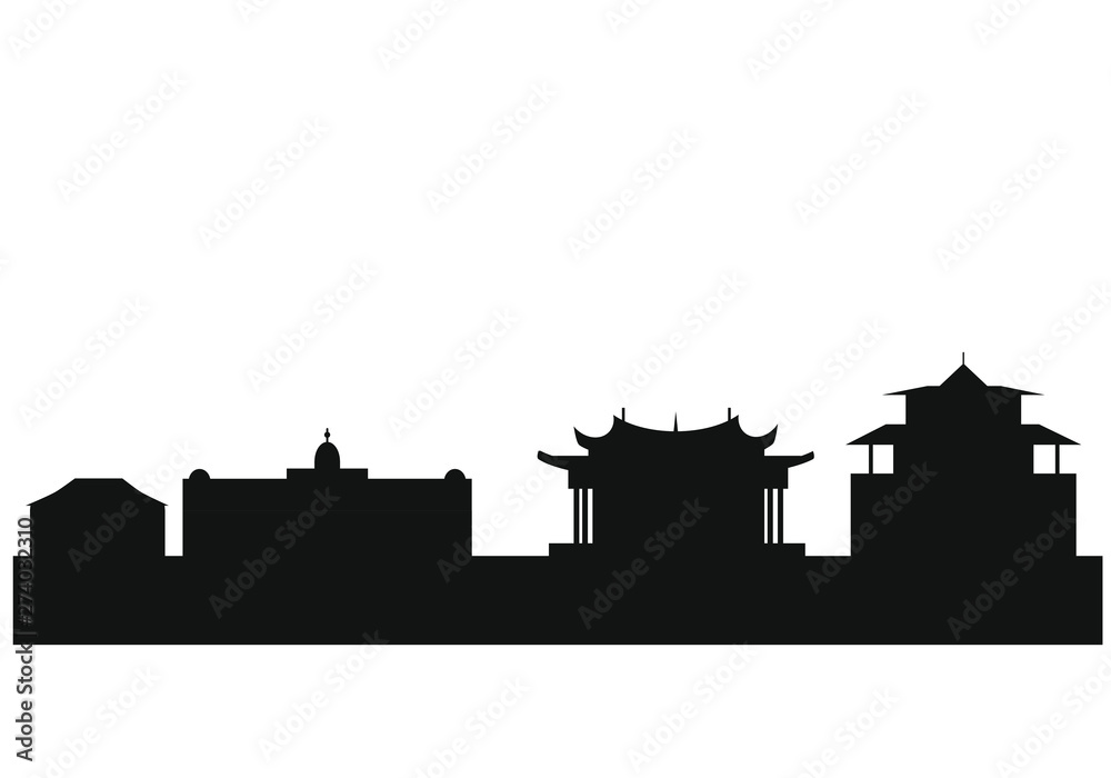 Tainan City skyline Tainan City