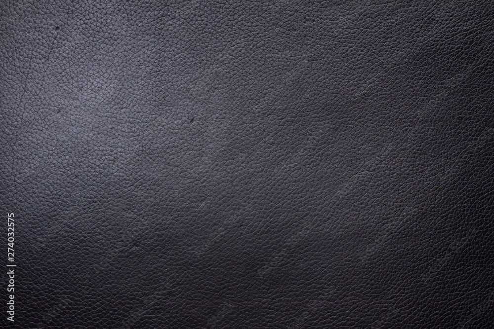 Black leather texture for background
