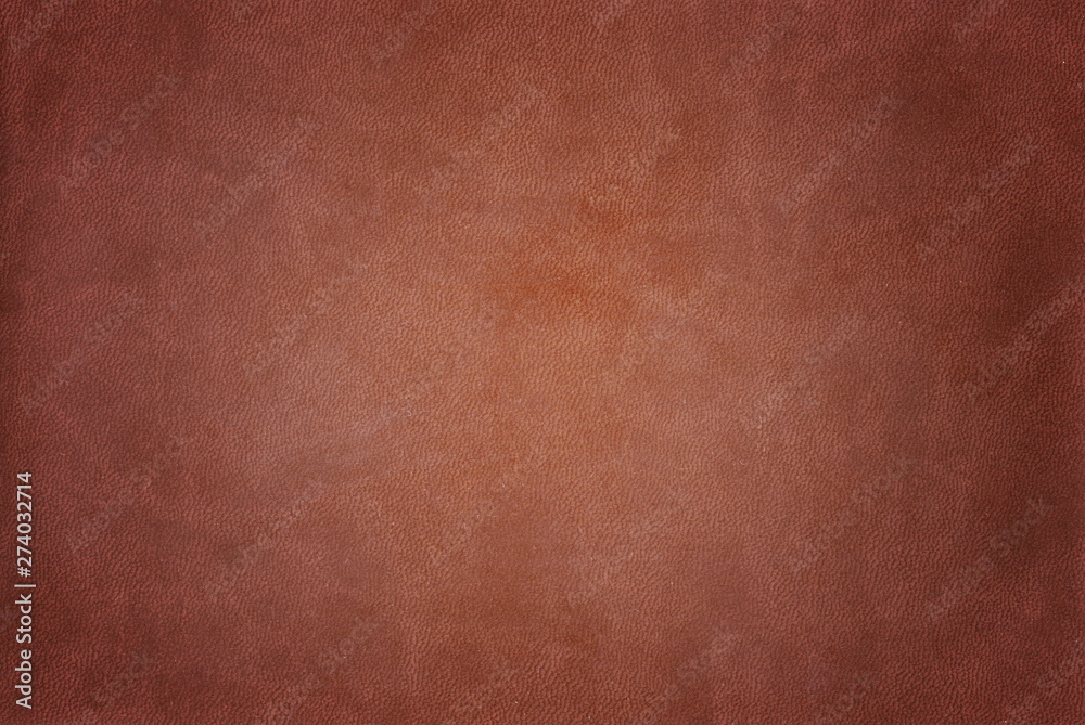 Close up of brown leather background or texture Close up of brown leather background or texture