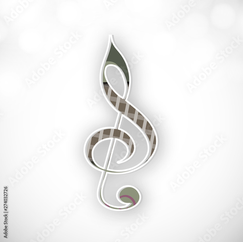 Concept of musical sign.