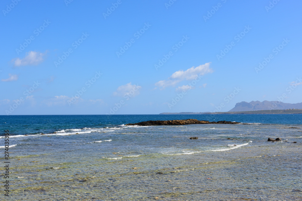 Meer und Küste in Chania