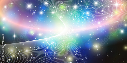 宇宙　抽象的な背景
