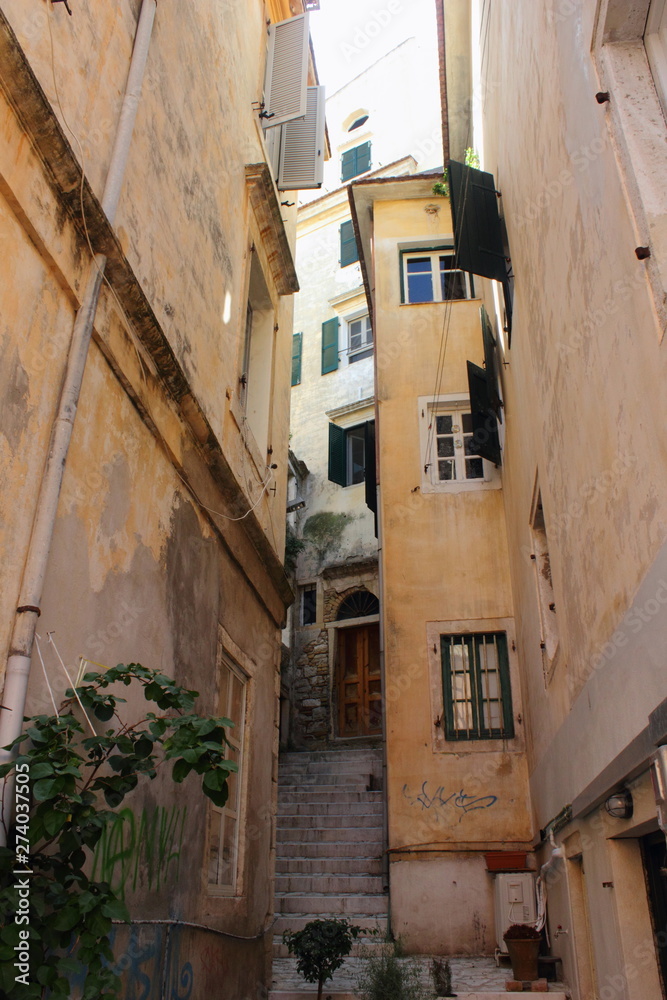 corfu alley