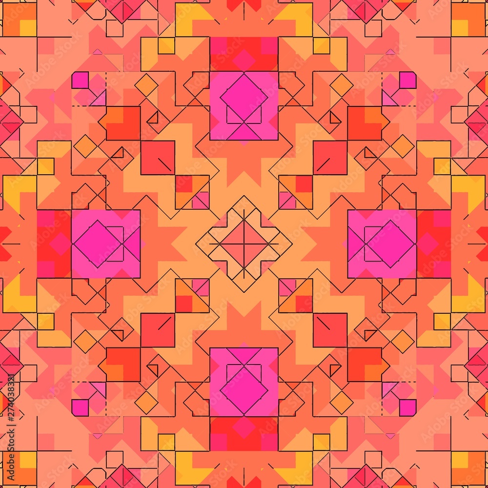 Mosaic abstract background pattern stained, shape. Mosaic abstract background pattern stained, shape.