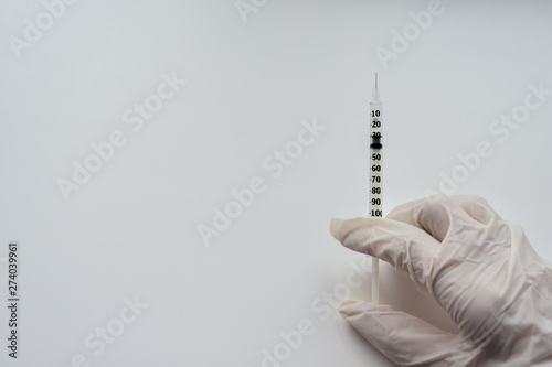 doctor with a syringe