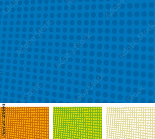 Dot texture in geometric fo...