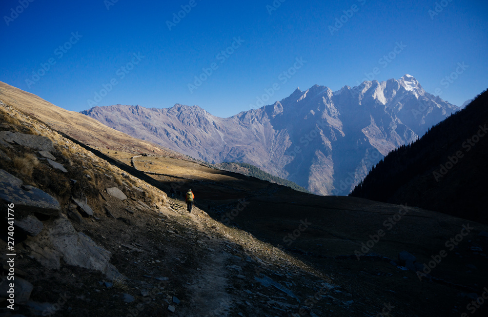 Trekking in the Indian Mountains