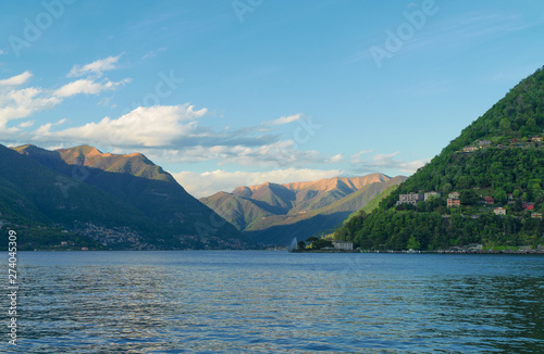 Beautiful summer Como lake ...