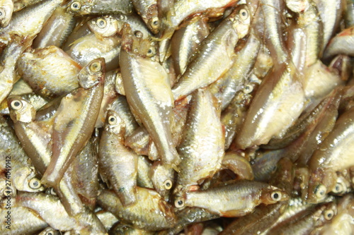 Fresh uncooked fishes,Healthy food background.
