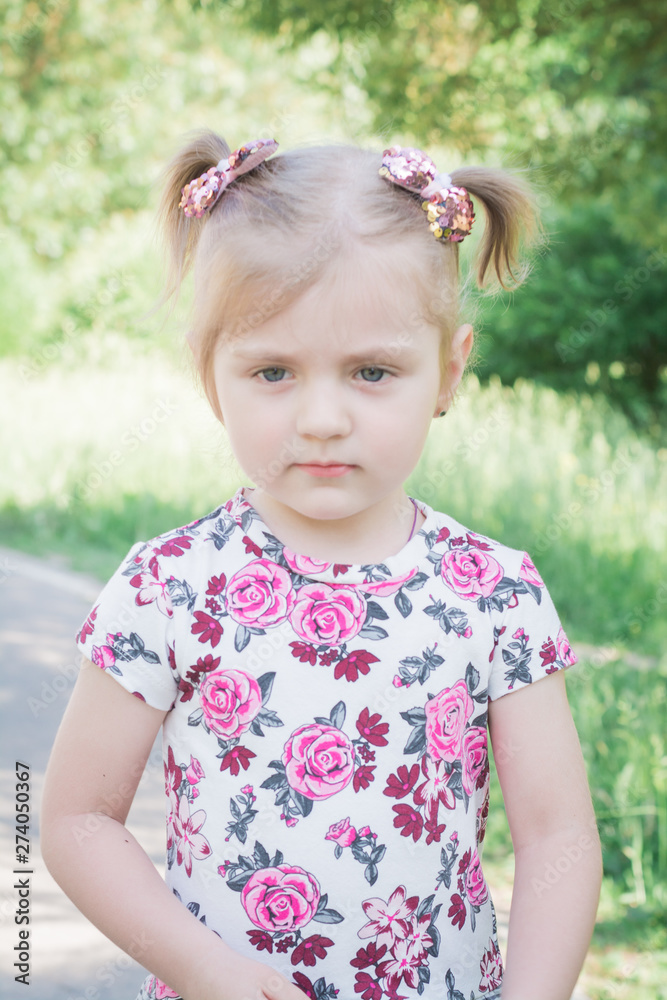 Lovely smiling little girl portrait Lovely smiling little girl portrait