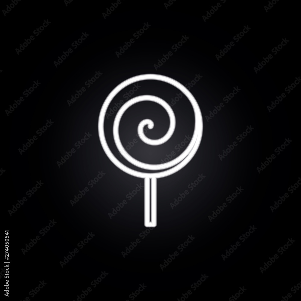 candy neon icon. Elements of carnival and amusement set. Simple icon for websites, web design, mobile app, info graphics candy neon icon. Elements of carnival and amusement set. Simple icon for websites, web design, mobile app, info graphics