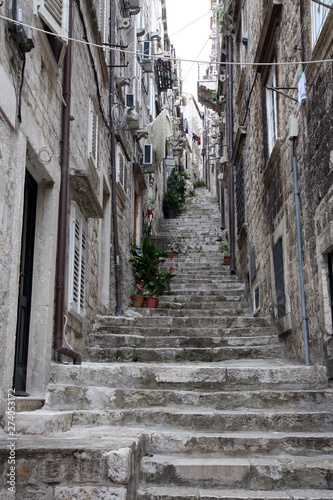 Fototapeta Naklejka Na Ścianę i Meble -  Street in Dubrovnik