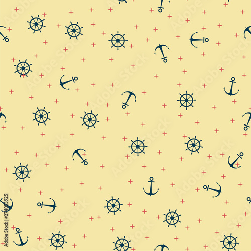 Abstract pattern. seamless background. Marine