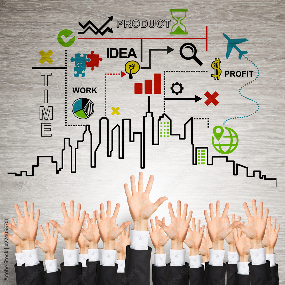 Business and teamwork concept Business and teamwork concept