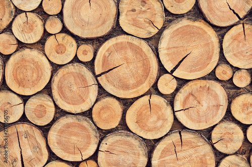 Firewood abstract background