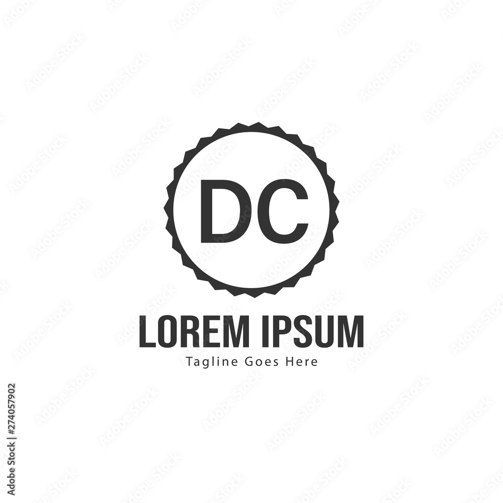 DC Letter Logo Design. Creative Modern DC Letters Icon Illustration DC Letter Logo Design. Creative Modern DC Letters Icon Illustration