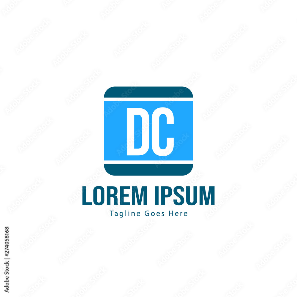 DC Letter Logo Design. Creative Modern DC Letters Icon Illustration DC Letter Logo Design. Creative Modern DC Letters Icon Illustration
