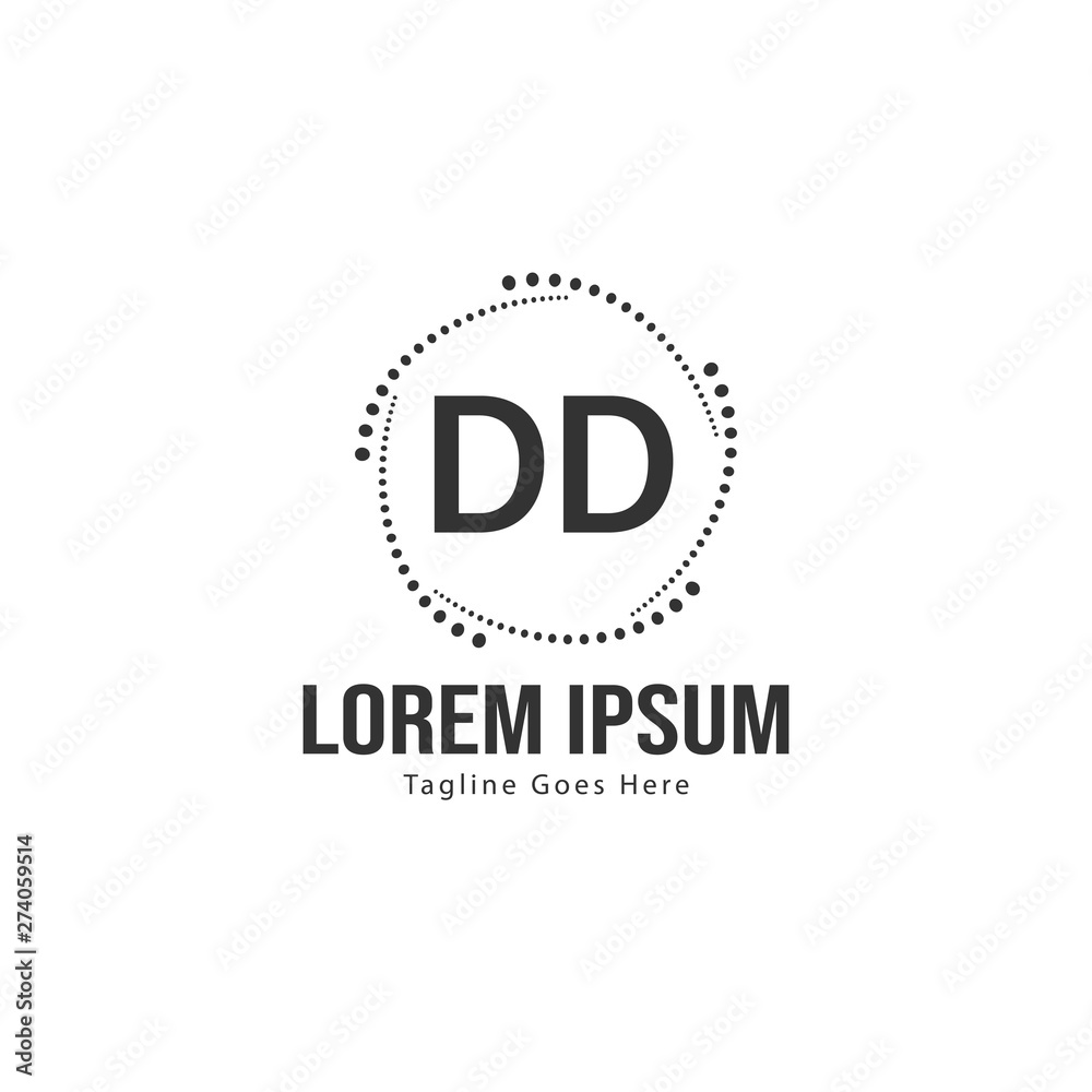 DD Letter Logo Design. Creative Modern DD Letters Icon Illustration DD Letter Logo Design. Creative Modern DD Letters Icon Illustration