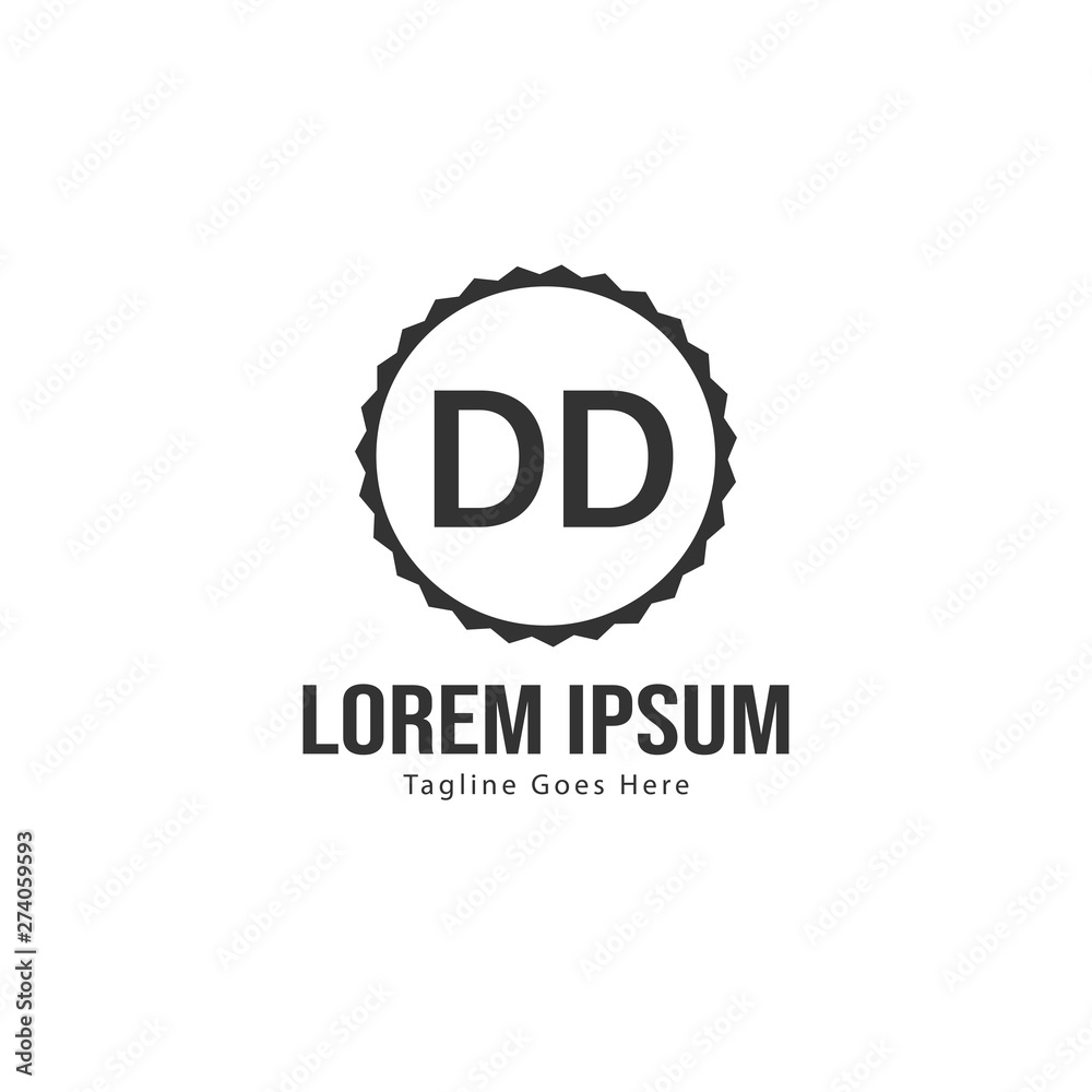 DD Letter Logo Design. Creative Modern DD Letters Icon Illustration DD Letter Logo Design. Creative Modern DD Letters Icon Illustration