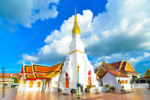 Temple Thailand,Wat Phra That Choeng Chum, Sakon nakhon ,Thailand photo