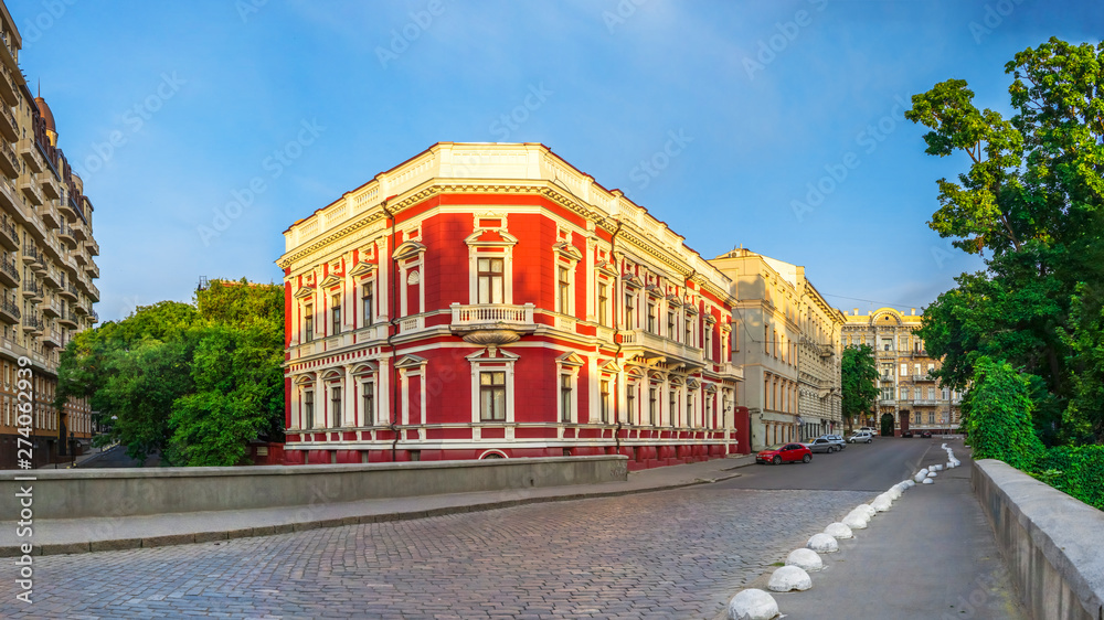 Pommer building in Odessa, Ukraine