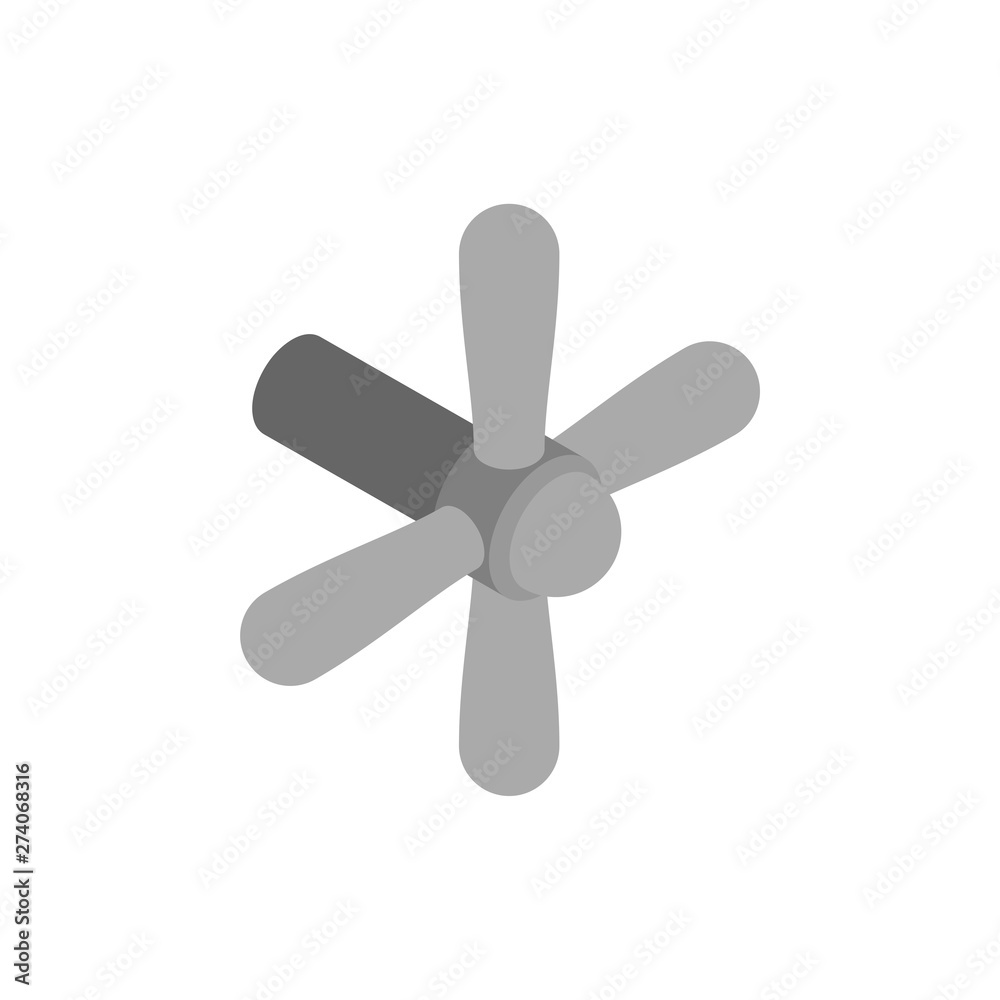 Safe handle isolated. Steel strong grip Vector illustration Safe handle isolated. Steel strong grip Vector illustration