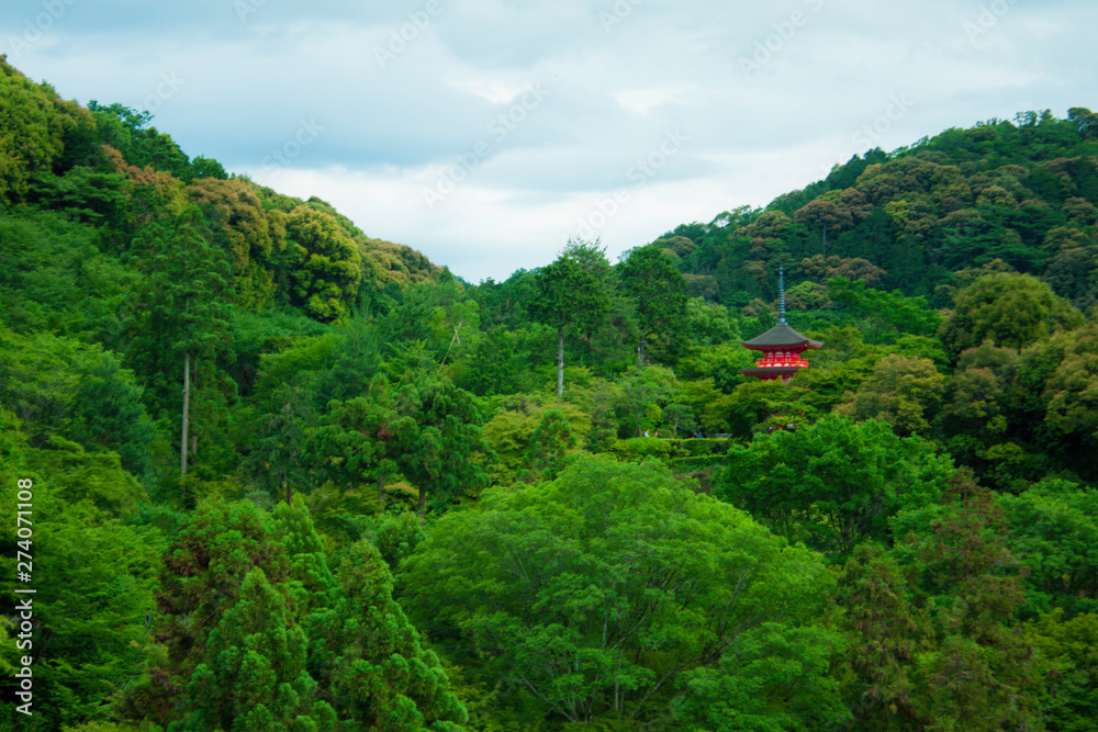 landscape with mountains and trees landscape with mountains and trees