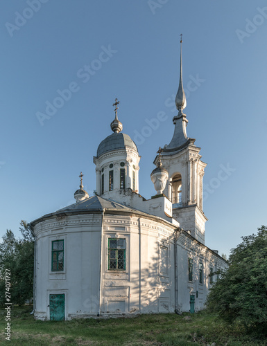 Church of Varlaam Khutynsky in Vologda. Orthodox church. Russian landmark. photo