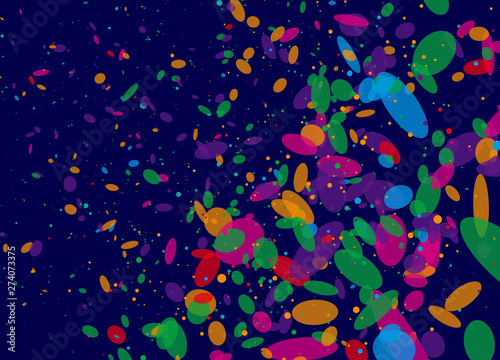 背景　色彩　模様　舞う