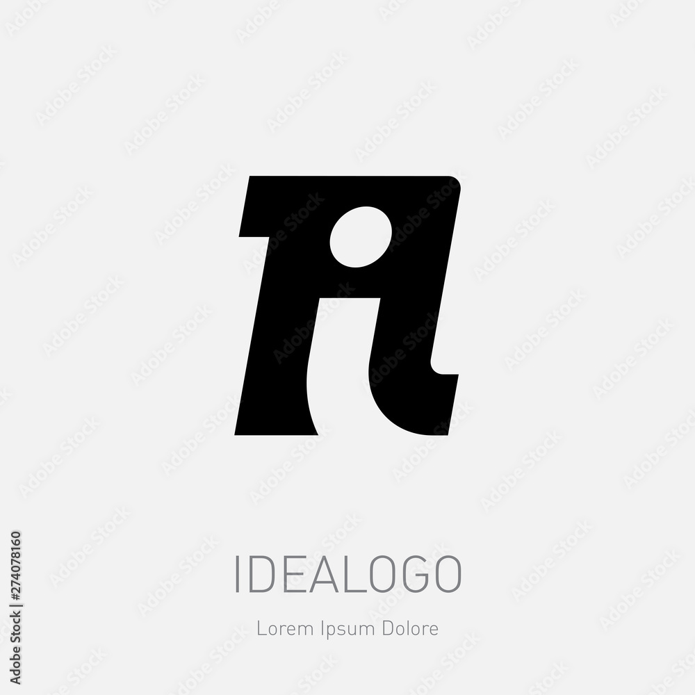 N and I initial logo. NI initial monogram logotype. IN - Vector design element or icon. N and I initial logo. NI initial monogram logotype. IN - Vector design element or icon.