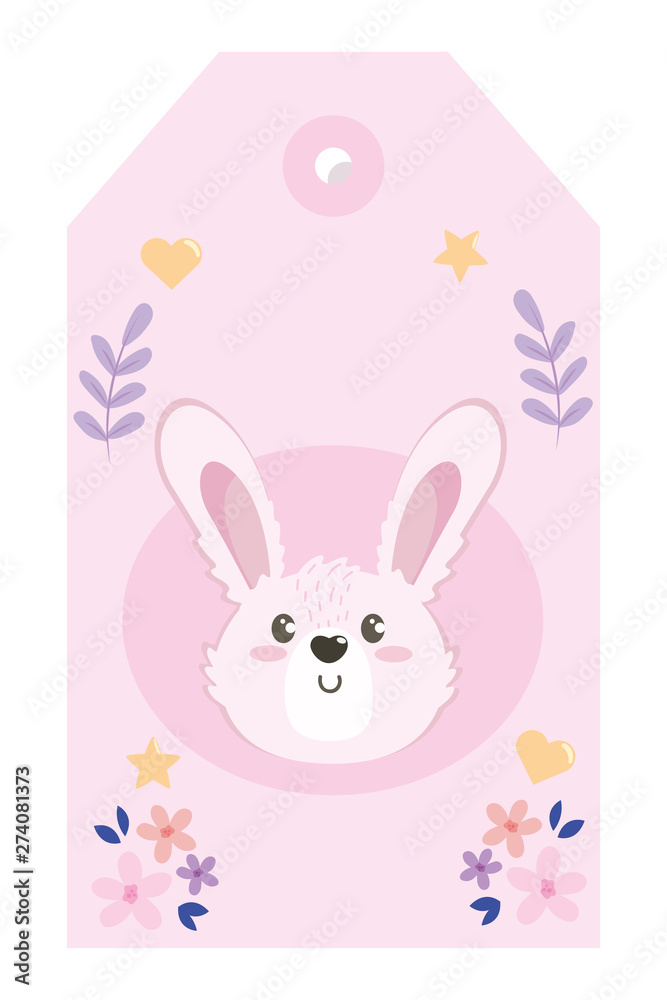 Isolated rabbit cartoon design vector illustration Isolated rabbit cartoon design vector illustration