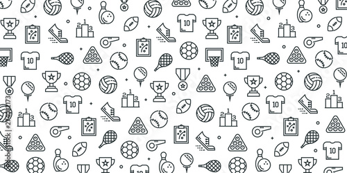SPORT SEAMLESS PATTERN