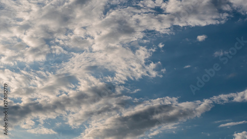 Clouds sky background with copy space © oum