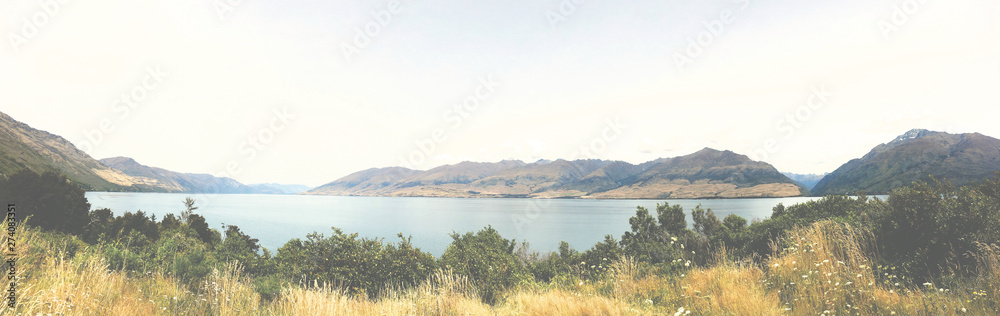 Beautiful Lakes in New Zealand