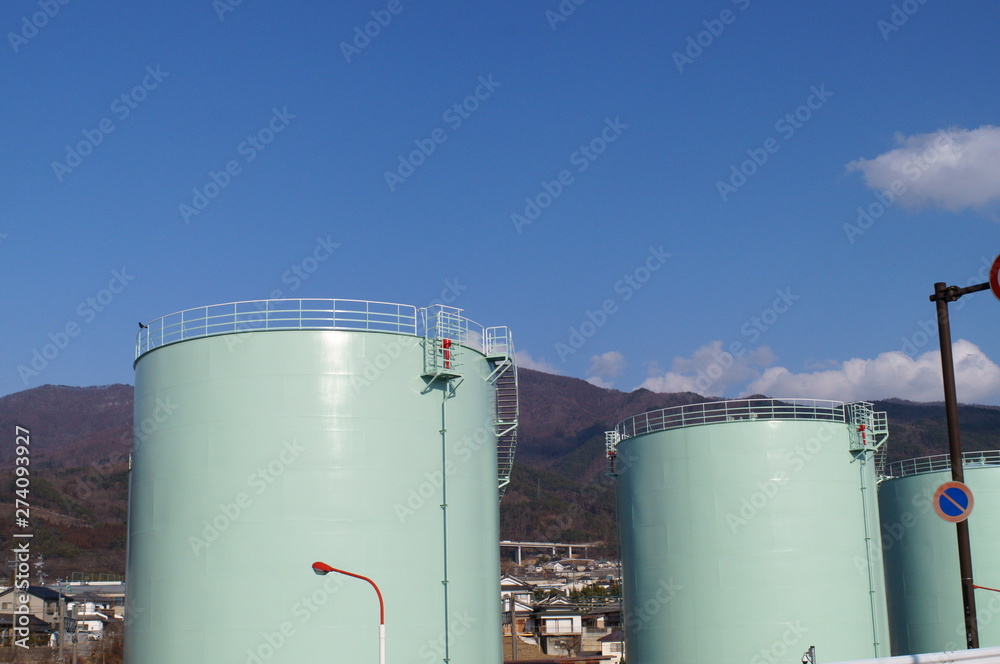 Chemical plant gas petroleum tank Chemical plant gas petroleum tank