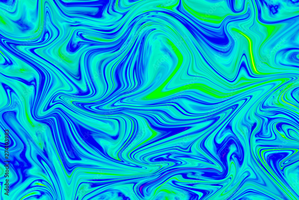 Fundo abstrato azul e verde