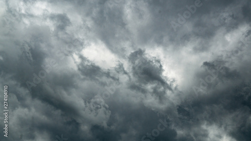 Stormy gray sky background grey clouds, graphic background