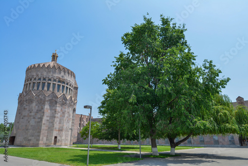 Etchmiadzin Cathedral is the mother church of the Armenian Apostolic Church.