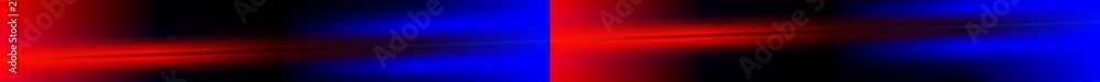Fototapeta premium Digital Art, panoramic abstract three-dimensional objects with soft lighting, Germany