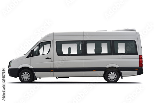 Clip art of bus shuttle of transfer service photo