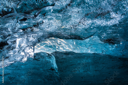 Ice Cave, Skaftafell National Park, Southern Iceland, Iceland, Europe